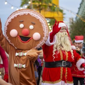 “Natal na Estação” continua sua programação com grupos musicais e visita do Papai Noel.