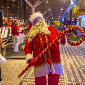Estação das Docas celebra o Natal com cortejos, bandinha e visitas do Papai Noel