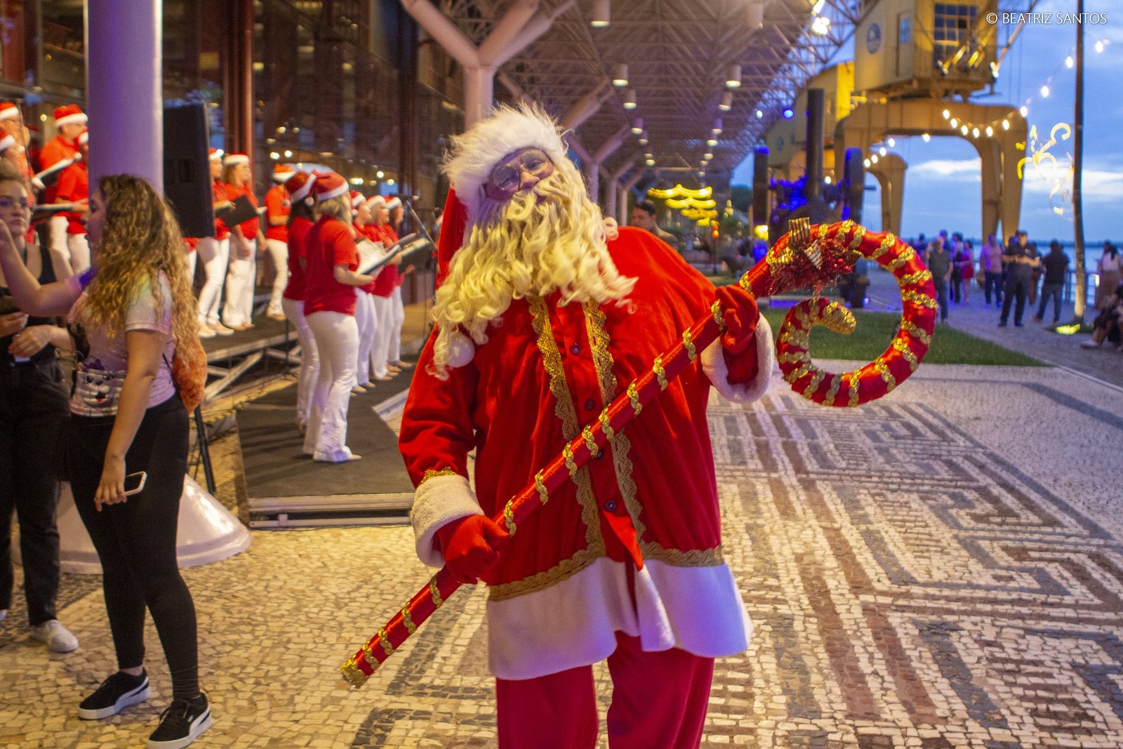 No momento, você está visualizando Estação das Docas celebra o Natal com cortejos, bandinha e visitas do Papai Noel